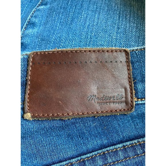 Madewell High Riser Whiskered Faded Skinny Jean 27 - Picture 10 of 13